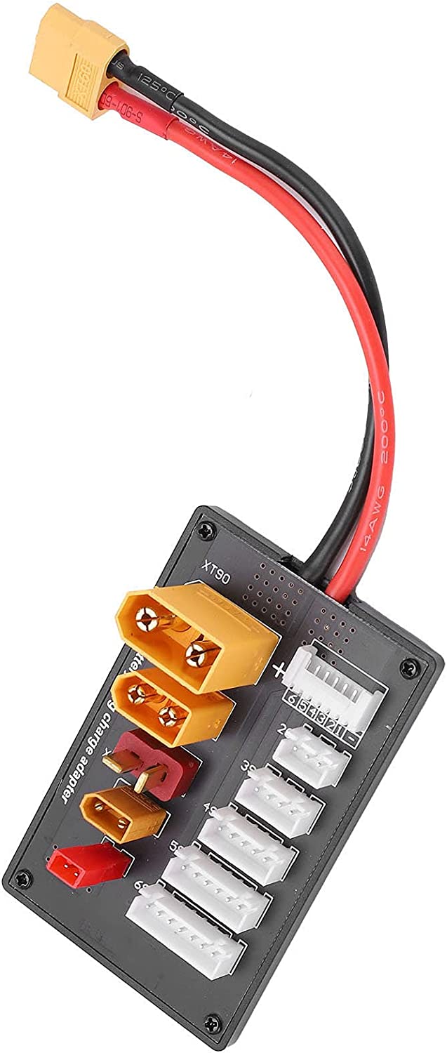 XT90 XT30 JST T Connector XT60 - مراجعة Drone Battery Parallel Board وسعره