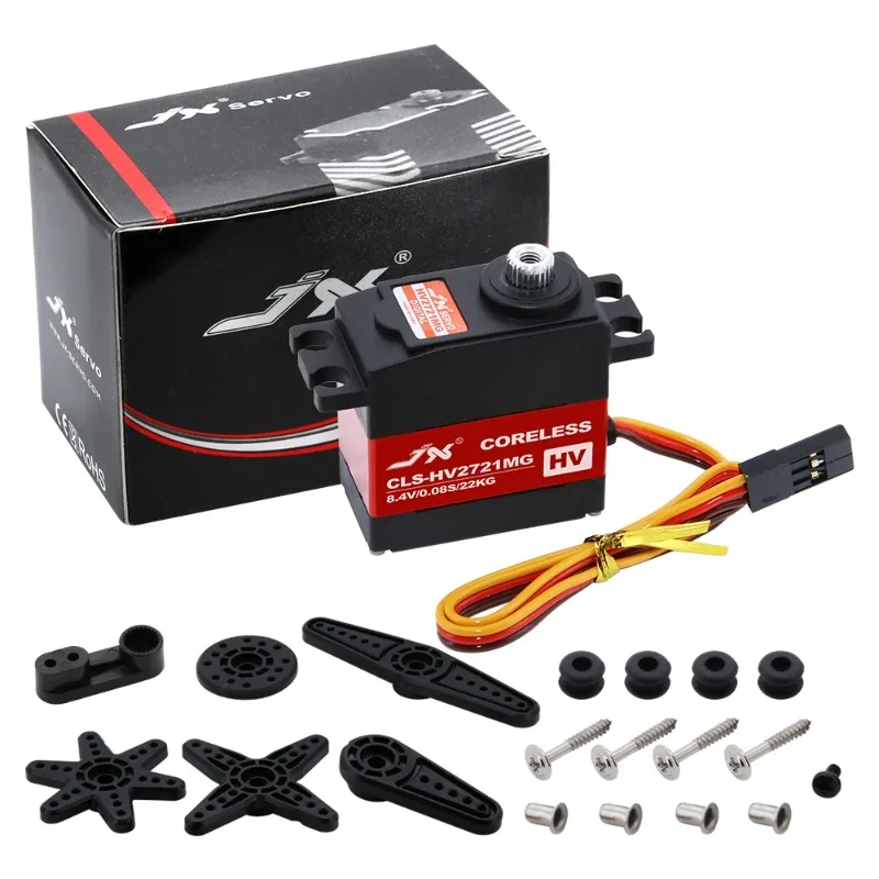 JX Servo CLS-HV2721MG 22KG Hig - مراجعة Drone Battery High Voltage وسعره