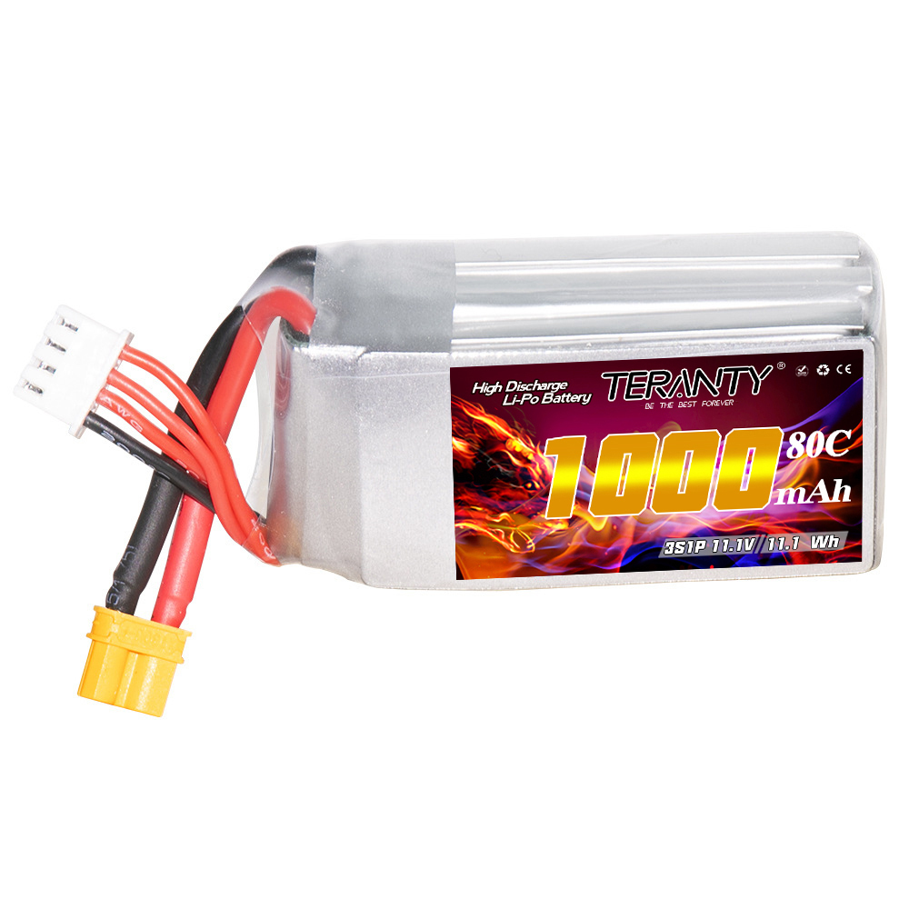 TERANTY 3S 11.1V 80C/160C 1000 - مراجعة Drone Battery 3S وسعره