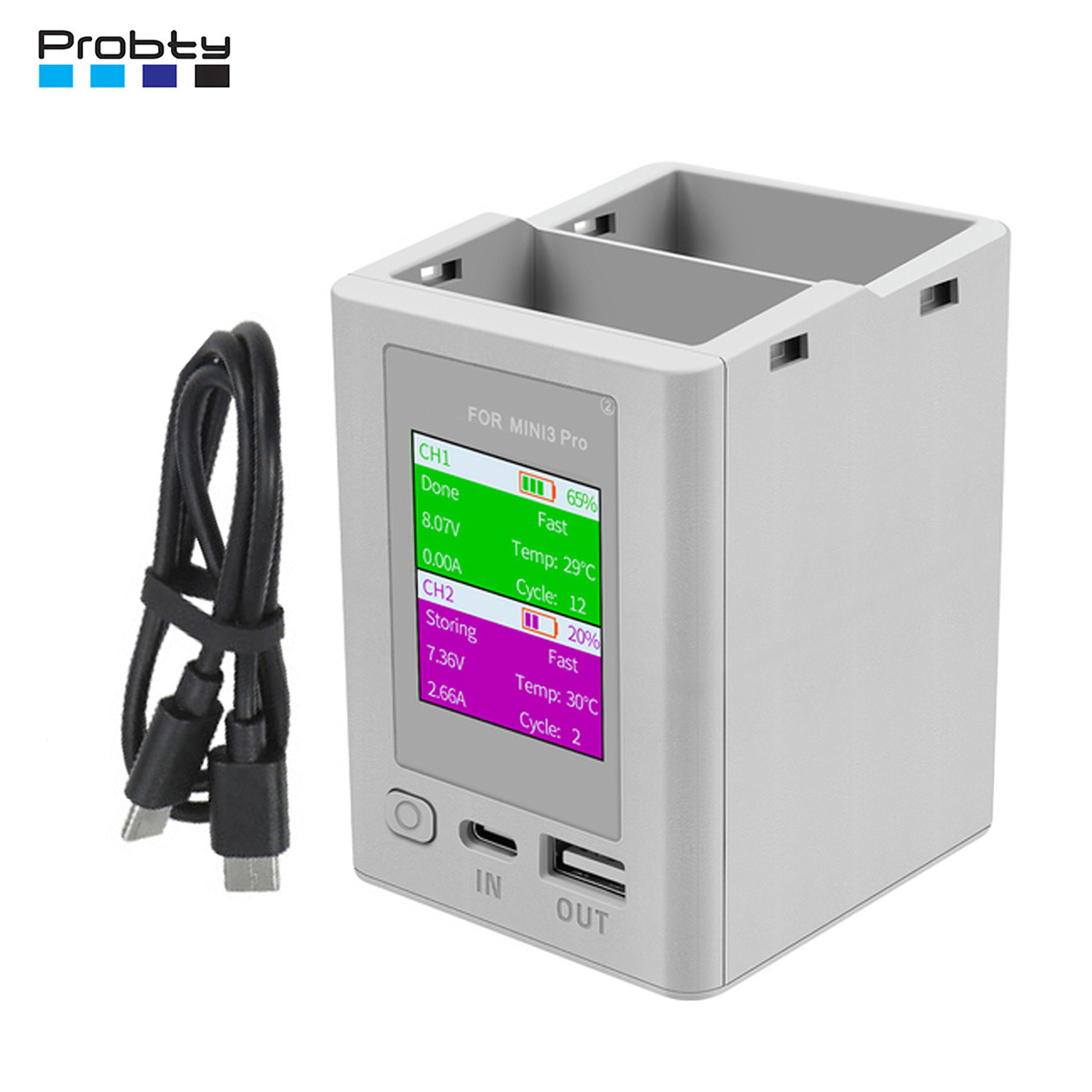 Charger Hub For DJI Mini 4 Pro - مراجعة Drone Battery Smart وسعره