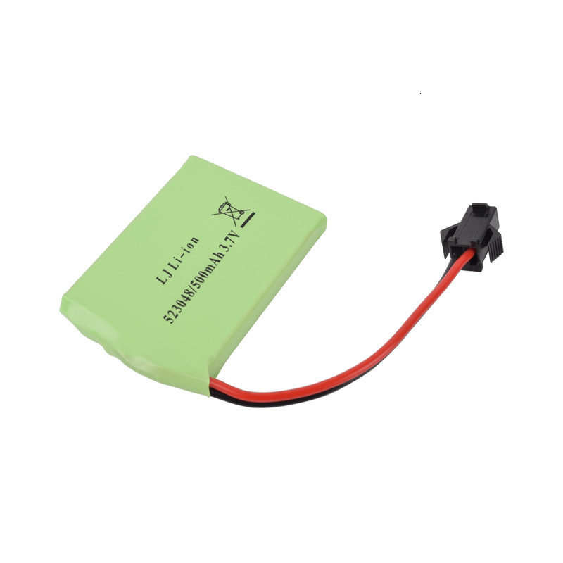 3.7V 500mAh 523048 li-ion Batt - مراجعة Drone Battery Li-Ion وسعره