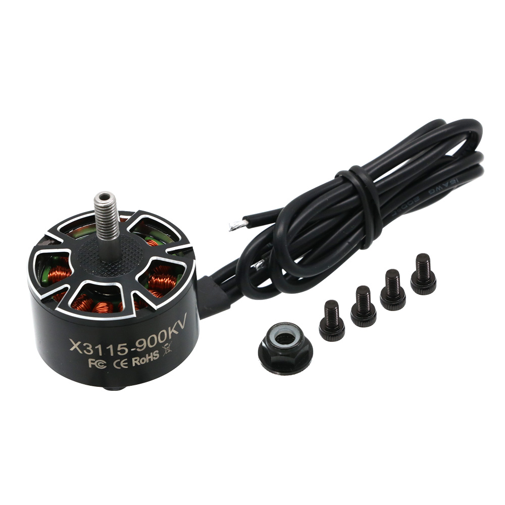 RC Motor X3115 3115 900KV 1050 - مراجعة Drone Battery 6S وسعره